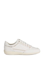 Geox Womens Myria White Trainers - Image 1 of 4