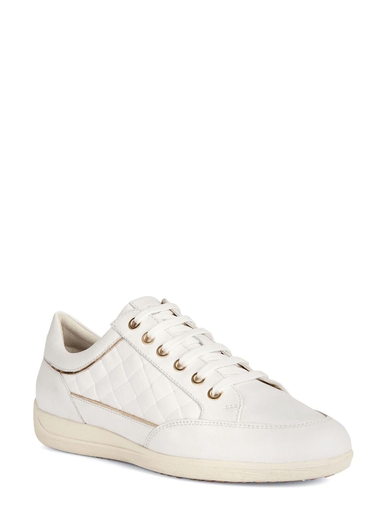 Geox Womens Myria White Trainers - Image 2 of 4