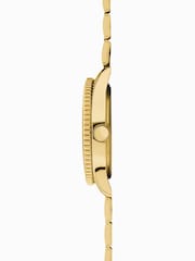Sekonda Mens Gold Tone 43mm Analogue Watch With Case And Stainless Steel Bracelet With Black Dial - Image 3 of 6