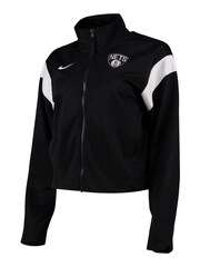 Nike Black Fanatics Womens Brooklyn Nets Nike Courtside Tracksuit Womens - Image 2 of 5