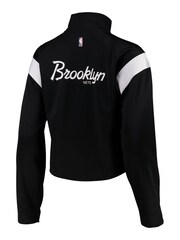 Nike Black Fanatics Womens Brooklyn Nets Nike Courtside Tracksuit Womens - Image 3 of 5