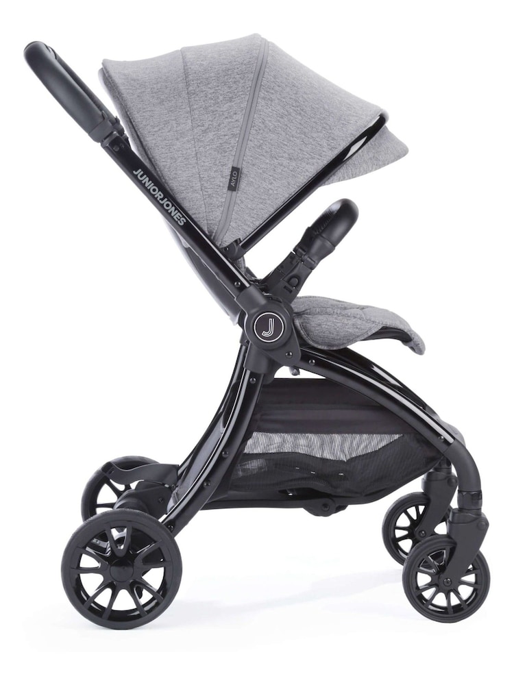 Junior Jones Grey Marl Aylo Luxury Stroller Bundle - Image 2 of 6