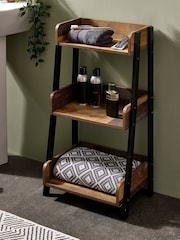 Natural Bronx Storage Shelf Unit - Image 1 of 4
