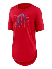 Nike Red NFL Fanatics Womens Buffalo Bills Weekend City Love T-Shirt Womens - Image 2 of 3