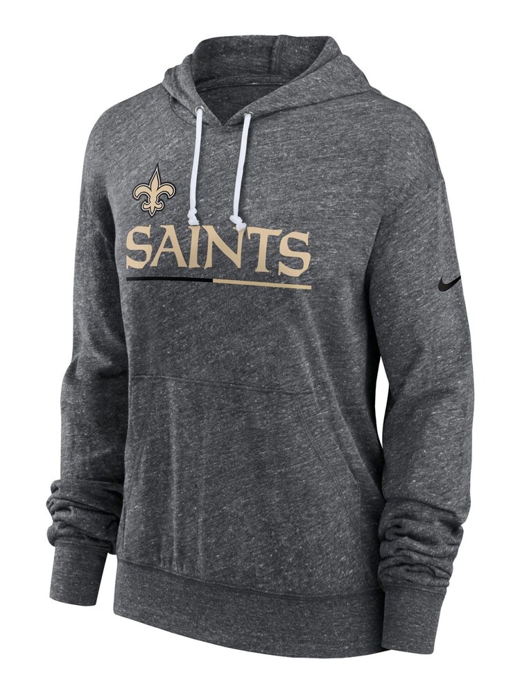 NFL Fanatics Womens New Orleans Saints Gym Vintage Hoodie Womens - Image 1 of 3