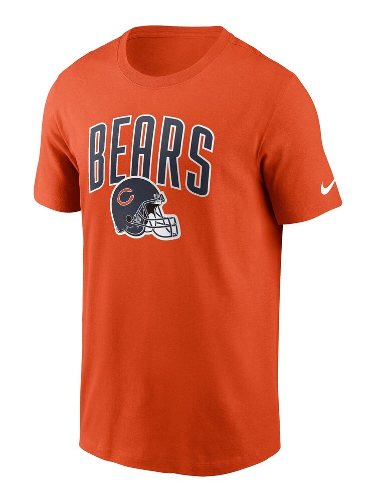 Nike Orange NFL Fanatics Chicago Bears Essential Team Athletic T-Shirt - Image 3 of 3