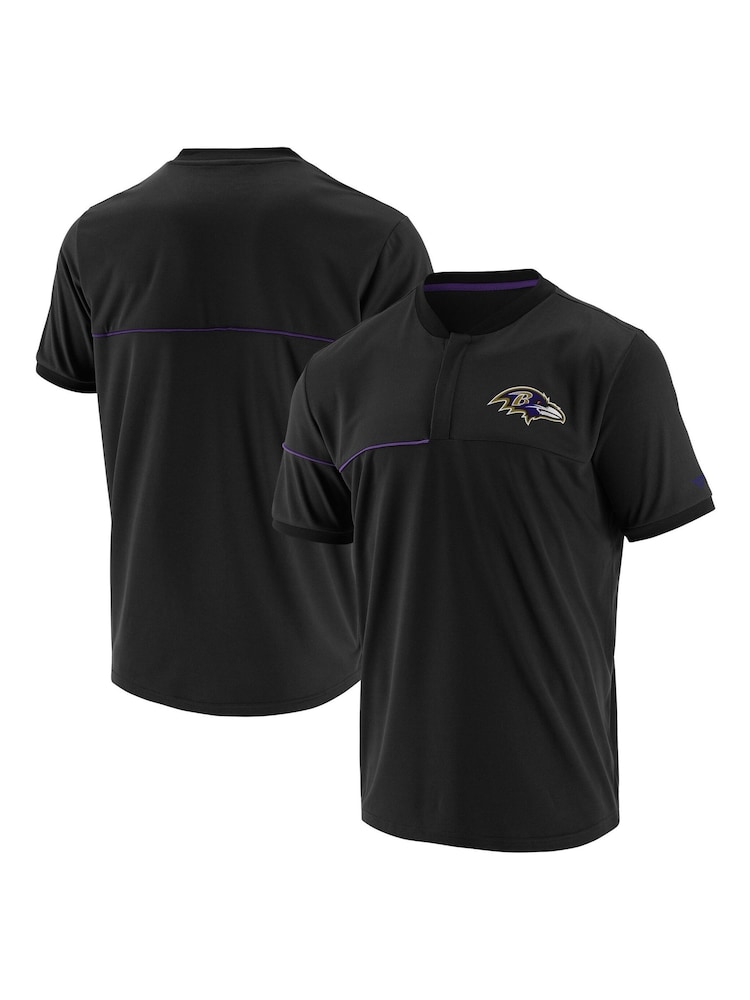 NFL Fanatics Baltimore Ravens Branded Prime Polo T-Shirt - Image 1 of 3