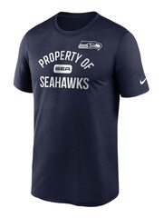 Nike Blue NFL Fanatics Seattle Seahawks Property of T-Shirt - Image 1 of 3