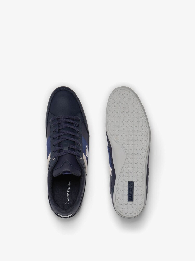 Lacoste Baskets Chaymon bleu marine - Image 3 of 4