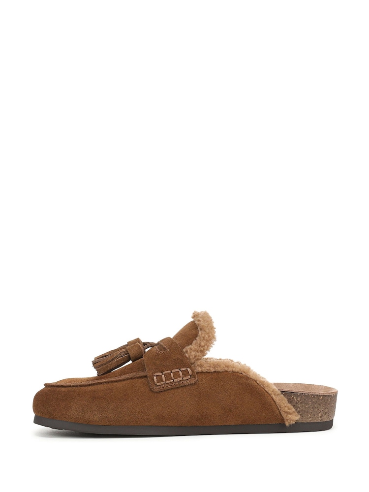 Sam Edelman Brown Astrid Cozy2 Regular Fit Mules - Image 2 of 7