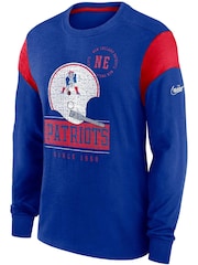 Długa koszulka Nike NFL Fanatics New England Patriots z długim rękawem - Image 2 of 3