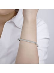 Jasper Conran London Ladies Silver Tone Jewellery Bangle - Image 1 of 3