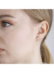 Jasper Conran London Ladies Gold Tone Jewellery Earrings - Image 1 of 2