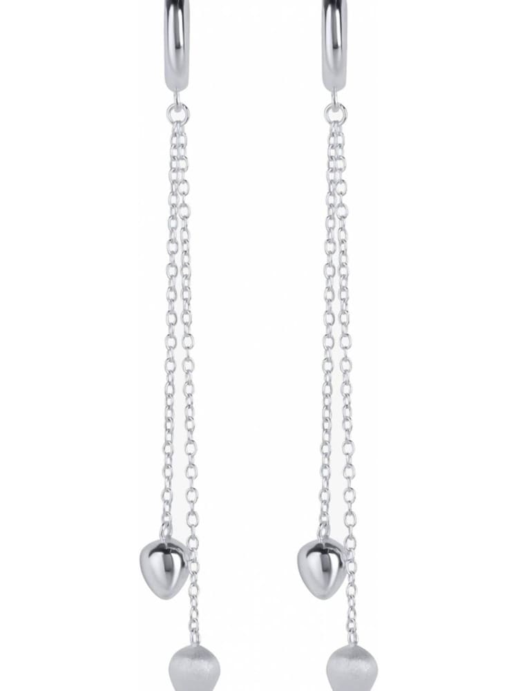 Jasper Conran London Ladies Silver Tone Jewellery Earrings - Image 1 of 4