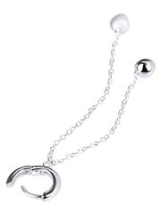 Jasper Conran London Ladies Silver Tone Jewellery Earrings - Image 3 of 4
