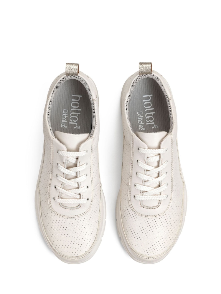 Blanco - Zapatos con cordones Gravity II de Hotter - Imagen 2 de 3