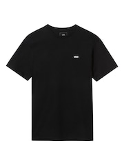 Черный - Vans Мужской левый ящик с логотипом 100% хлопок футболка - Image 4 of 4