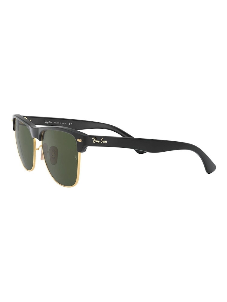 Ray-Ban Black & Gold Clubmaster Oversized Sunglasses - Image 14 of 14