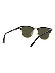 Sort og guldfarvet - Ray-Ban Clubmaster Solbriller - Image 11 of 15