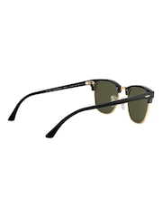 Sort og guldfarvet - Ray-Ban Clubmaster Solbriller - Image 12 of 15