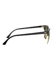 Sort og guldfarvet - Ray-Ban Clubmaster Solbriller - Image 13 of 15