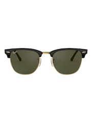 Sort og guldfarvet - Ray-Ban Clubmaster Solbriller - Image 4 of 15