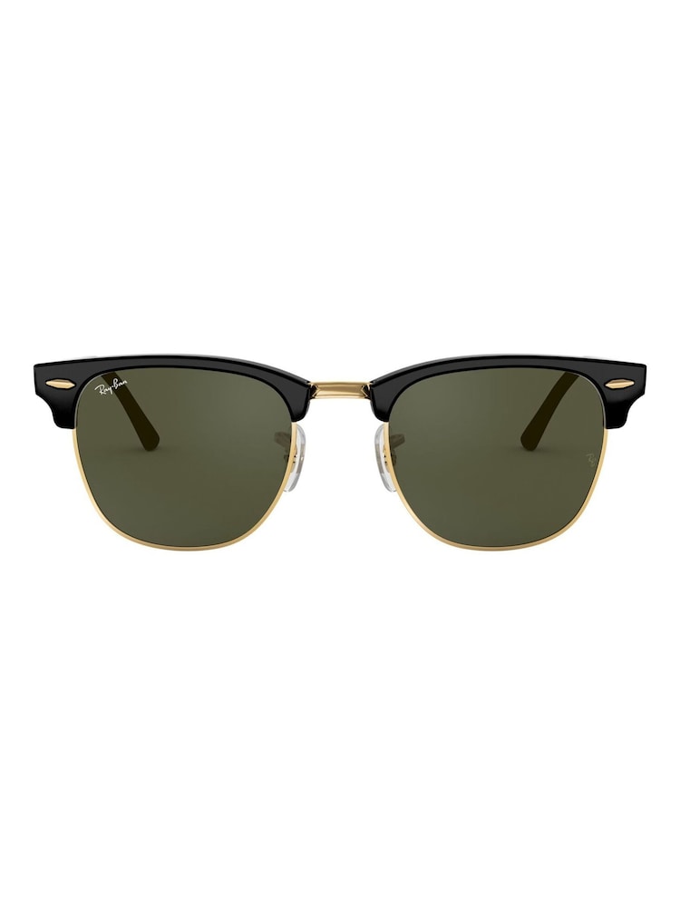 Sort og guldfarvet - Ray-Ban Clubmaster Solbriller - Image 4 of 15
