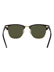Sort og guldfarvet - Ray-Ban Clubmaster Solbriller - Image 6 of 15