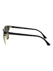 Sort og guldfarvet - Ray-Ban Clubmaster Solbriller - Image 8 of 15