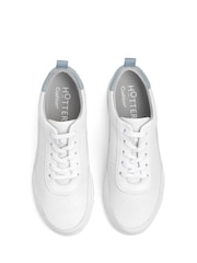 Hotter White & Blue Regular Fit Gravity II Lace-Up Shoes - Image 3 of 4