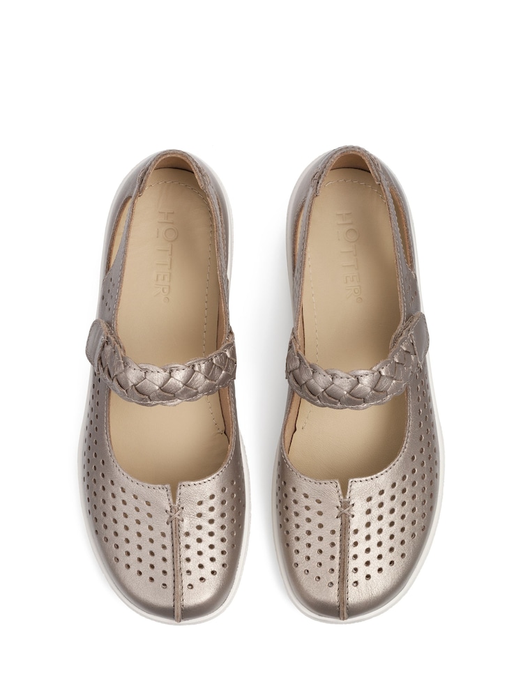 Hotter Natural Quake II Touch Fastening Shoes - Image 3 of 4