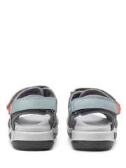 Hotter Green Walk II Touch Fastening Wide Fit Sandals - Image 3 of 4