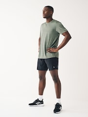 Dark Blue Short Sleeve Tee Active Mesh Training T-Shirt - Image 2 of 11