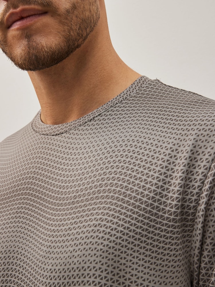 Neutral Printed Training T-Shirt - Image 1 of 8