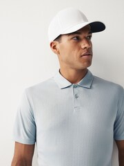 Grey Golf & Active Texture Polo Shirt - Image 1 of 7