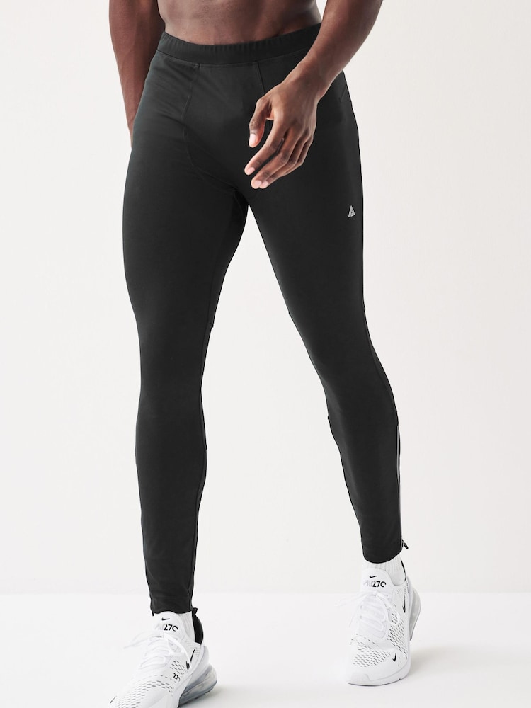 Black Running Leggings - Image 1 of 7