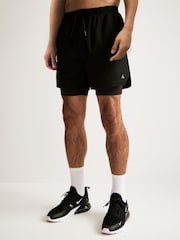 Black 2-In-1 Training Shorts - Image 4 of 11