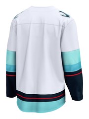 Fanatics Seattle Kraken Fanatics White Branded Away Breakaway Jersey - Image 2 of 3