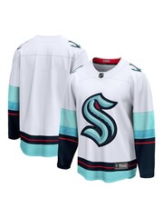 Fanatics Seattle Kraken Fanatics White Branded Away Breakaway Jersey - Image 3 of 3
