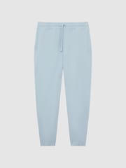 Reiss Ice Blue Ali Garment Dye Joggers - Image 2 of 6