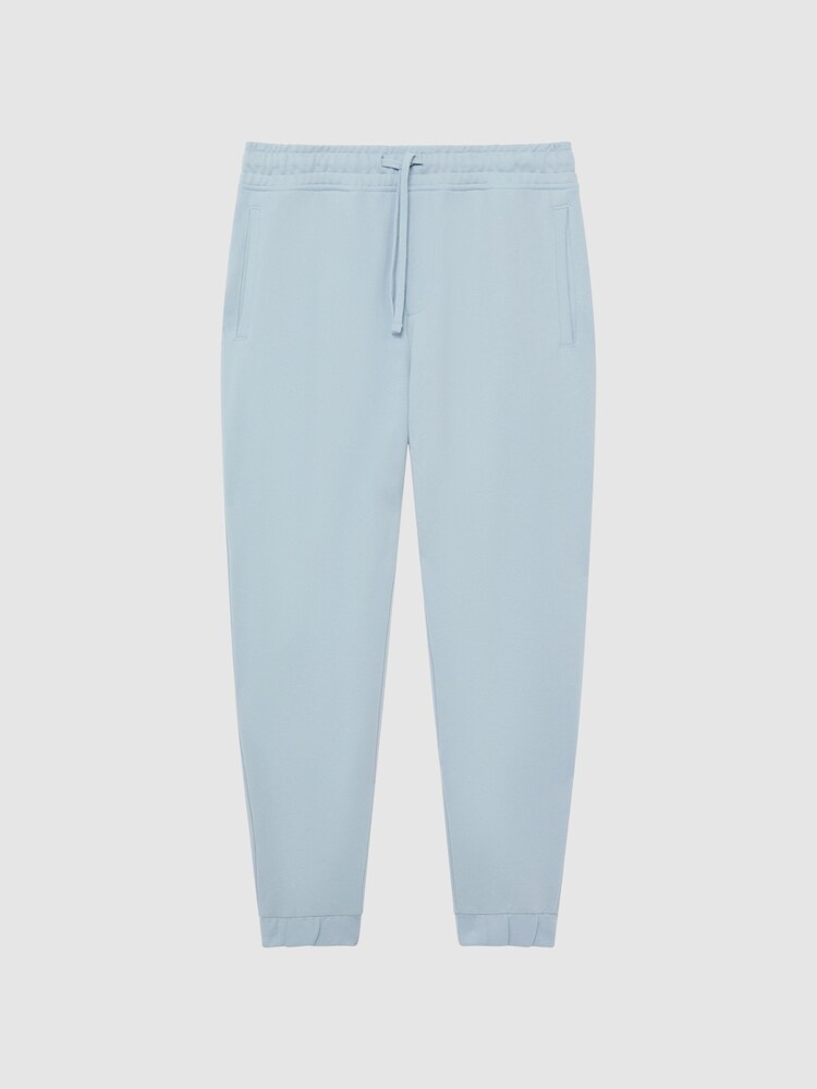Reiss Ice Blue Ali Garment Dye Joggers - Image 2 of 6