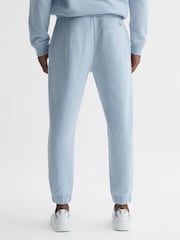 Reiss Ice Blue Ali Garment Dye Joggers - Image 5 of 6