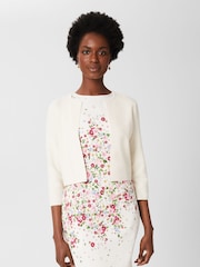 Hobbs Cream Ella Cardigan - Image 1 of 8
