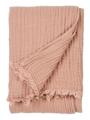 Yard Оверсайз Lark 4 Layer Muslin плиссированная ткань 100% хлопка покрывало - Изображение 3 из 6