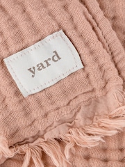 Yard Оверсайз Lark 4 Layer Muslin плиссированная ткань 100% хлопка покрывало - Изображение 5 из 6