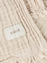 Yard Оверсайз Lark 4 Layer Muslin плиссированная ткань 100% хлопка покрывало - Изображение 6 из 7