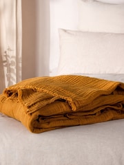 Yard Oversized Lark 4 Layer Muslin Crinkle 100% Cotton Throw - Imagem 1 de 6