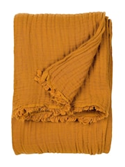 Yard Oversized Lark 4 Layer Muslin Crinkle 100% Cotton Throw - Imagem 3 de 6