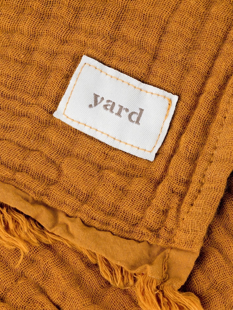Yard Oversized Lark 4 Layer Muslin Crinkle 100% Cotton Throw - Imagem 6 de 6