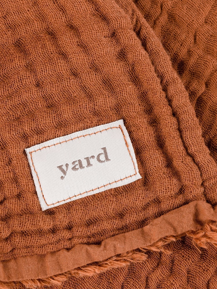 Yard Lark 4 Layer Muslin Crinkle 100% Cotton Throw - Imagem 2 de 6
